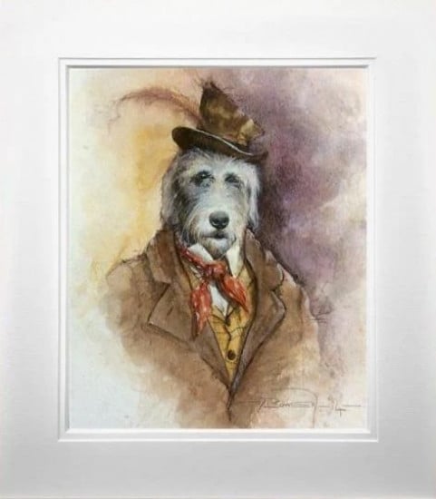 Looking Regal - Original - Framed Looking Regal - Original - Framed