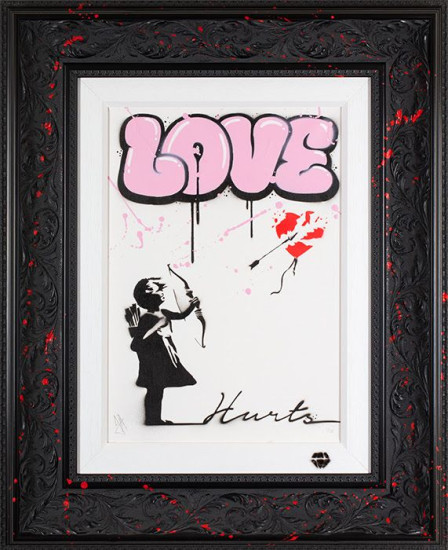 Love Hurts - Black Framed