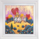 Love Hut II - White Framed
