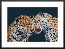 Love Is In The Air - Bonded Paper Deluxe - Framed