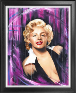 Marilyn II - Black Framed