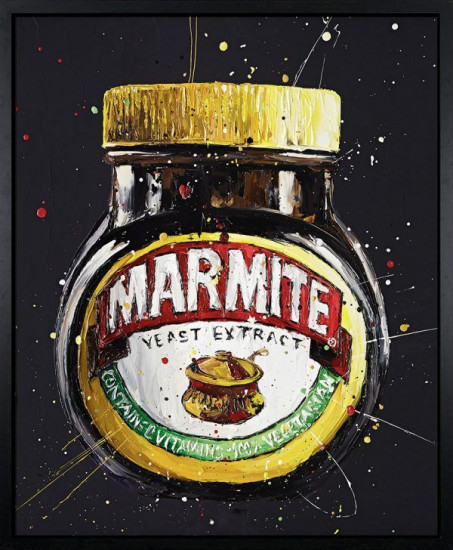 Marmite - Canvas - Black Framed