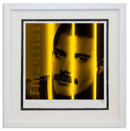 Mercury - White Framed