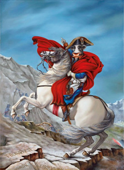 Napoleon T-Bonaparte - Original Commission - Box Canvas
