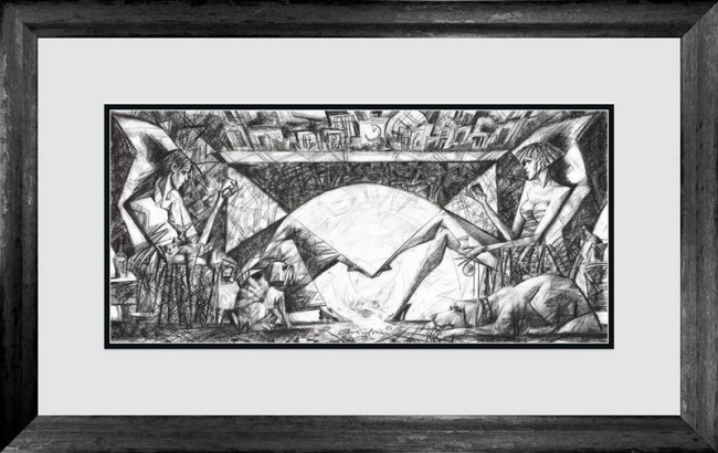 Night Cap - Sketch - Limited Edition - Framed