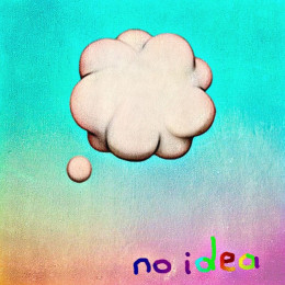 No Idea - Paper - White Framed