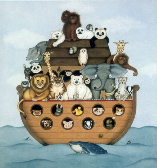 Noahs Ark - Mounted