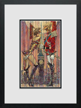 On Guard - Paper - Limited Edition - Framed