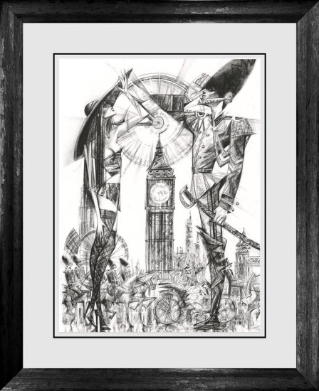 On Guard - Sketch - Limited Edition - Framed