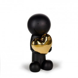 One Love (Black And Gold) - Sculpture