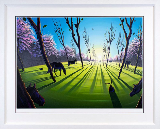 Our Spring Has Finally Sprung - White Framed