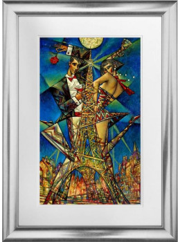 Paris Nights - Limited Edition - Silver Framed