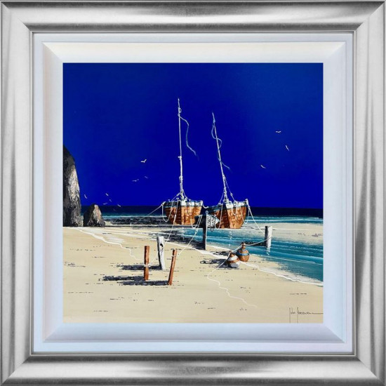 Peace & Blue Skies - Original - Framed Peace & Blue Skies - Original - Framed