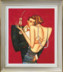 Pearls Of Love - Framed