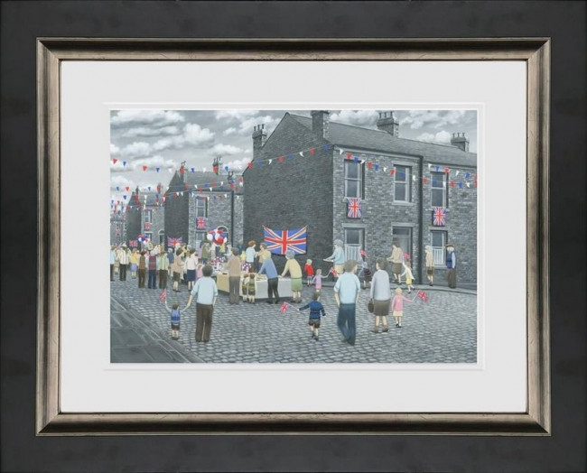 Pride Of Britain - Paper - Black Framed