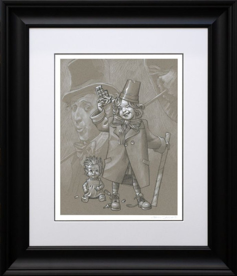 Pure Imagination - Sketch - Black Framed