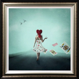 Queen Of Hearts - Deluxe - Framed