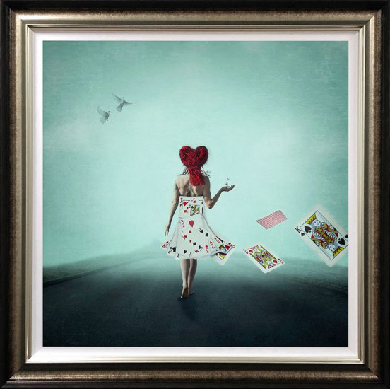 Queen Of Hearts - Deluxe - Framed