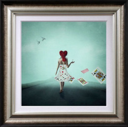 Queen Of Hearts - Framed