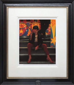 Queen Of The Waltzer - Black Framed