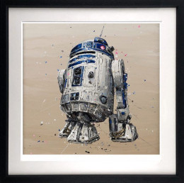 R2-D2 - Black Artist Proof Framed