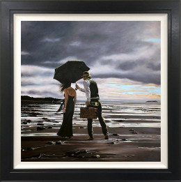 Rained Off - Canvas - Black Framed