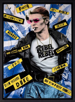 Rebel Rebel - Black Framed