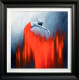 Red Dancer - Black Framed