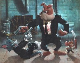 Reservoir Dogs And Cats And Mice - Print only