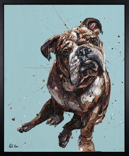 Roscoe - Canvas - Artist Proof Black Framed