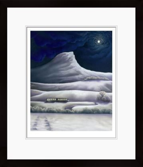 Roseberry Topping - Black Framed