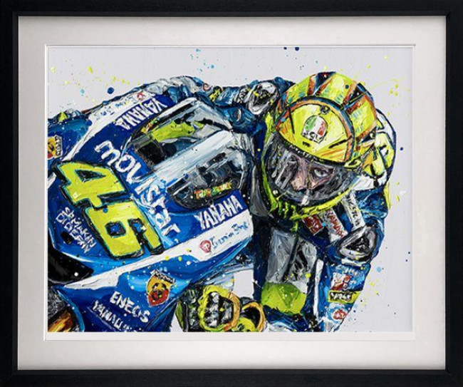 Rossi Bike - Artist Proof Black Framed