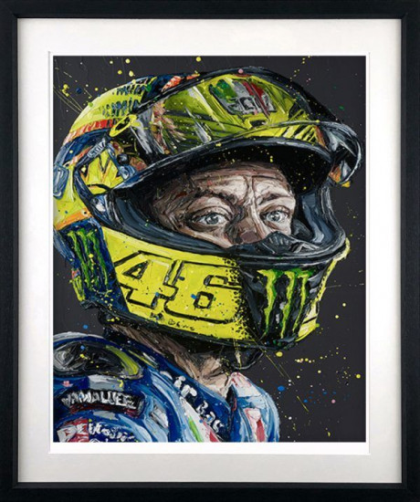 Rossi Helmet - Artist Proof Black Framed