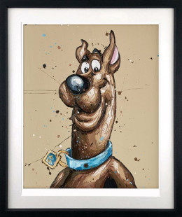 Scooby Doo - Artist Proof Black Framed