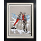 See You On The Slopes - Sketch - Black Framed