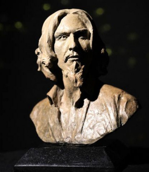 Self Portrait Bust - Bronze