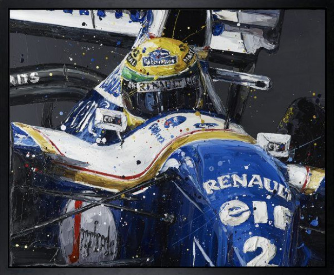 Senna Williams - Canvas - Black Framed