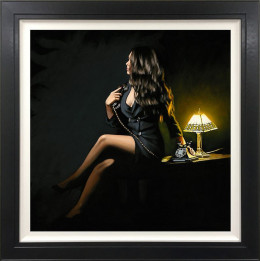 SHE E.O. - Canvas - Artist Proof Black Framed