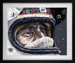 Sir Jackie Stewart - Artist Proof Black Framed