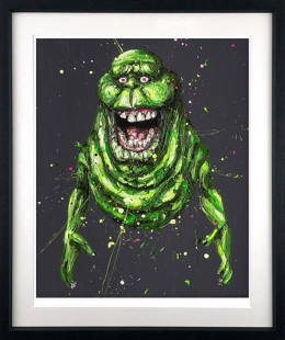 Slimer - Artist Proof Black Framed