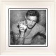 Smoking Gun - Brando (Black & White) - Artist Proof White Framed