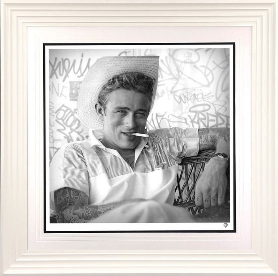 Smoking Gun - James Dean (Black & White)