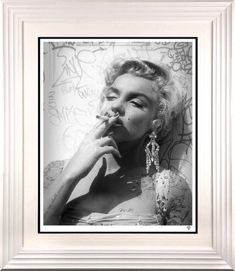 Smoking Gun - Marilyn (Black & White)