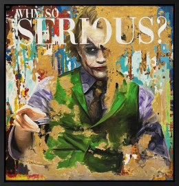 So Serious? - Original - Framed
