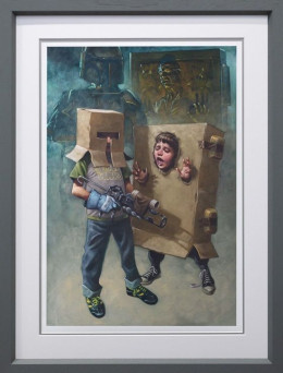 Solo In Cardboardite - Grey Framed