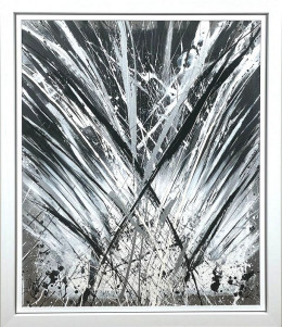 Star Crossed - Original On Aluminium - Framed - Framed Box Canvas