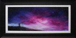 Starlit Dreams - Original - Black Framed