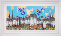 Staying Together - White Framed