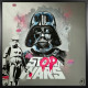 Stop Wars - Original - Black Framed - Framed Box Canvas