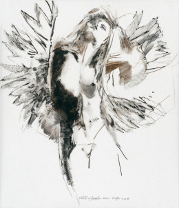 Study For Floating Angel 11 - Print